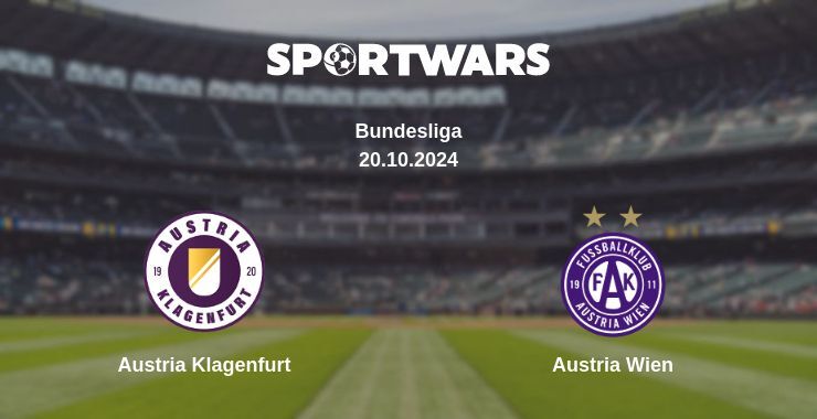 Austria Klagenfurt — Austria Wien watch online for free 20.10.2024