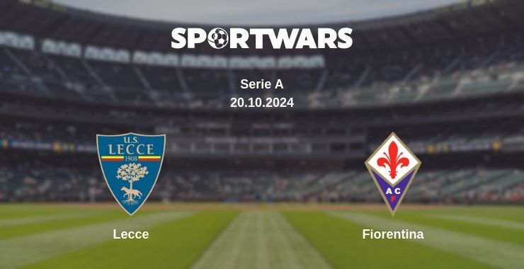 Lecce — Fiorentina watch online for free 20.10.2024