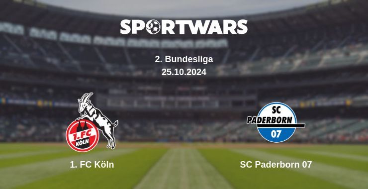 1. FC Köln — SC Paderborn 07, where to watch online broadcast