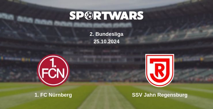 1. FC Nürnberg — SSV Jahn Regensburg watch online for free 25.10.2024