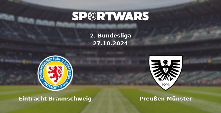 Eintracht Braunschweig — Preußen Münster watch online for free 27.10.2024