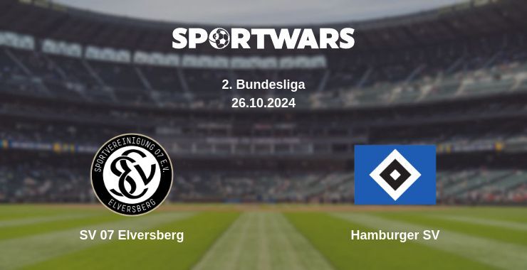 SV 07 Elversberg — Hamburger SV watch online for free 26.10.2024