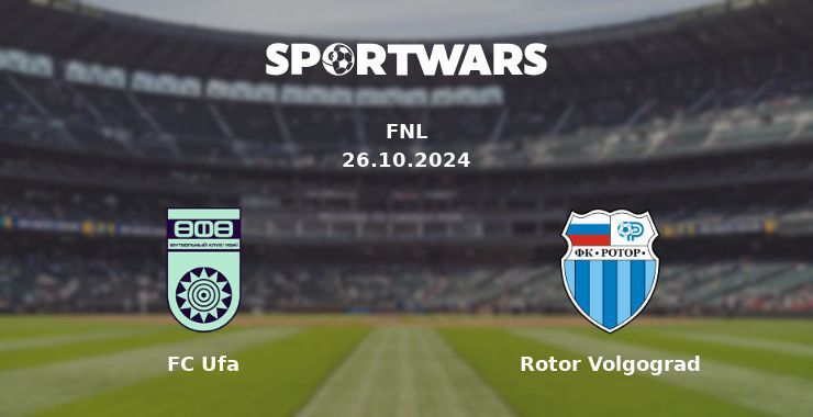 FC Ufa — Rotor Volgograd watch online for free 26.10.2024