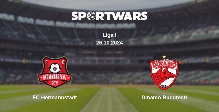 FC Hermannstadt — Dinamo București watch online for free 26.10.2024