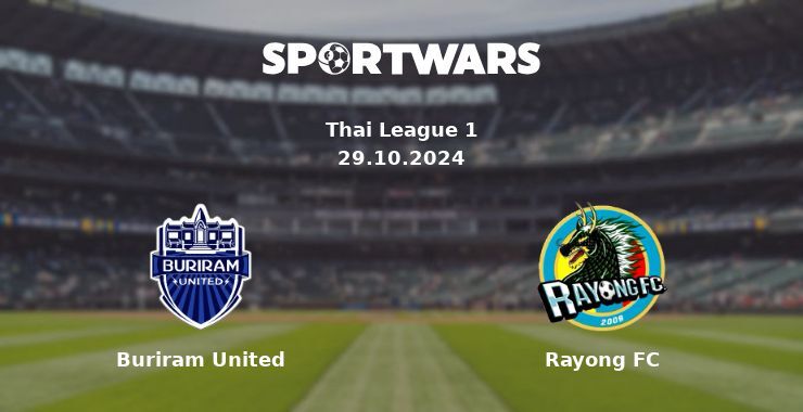 Buriram United — Rayong FC watch online for free 29.10.2024