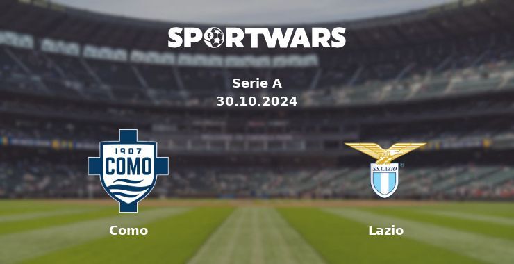 Como — Lazio watch online for free 31.10.2024