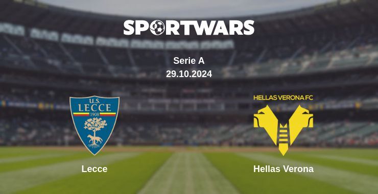 Lecce — Hellas Verona watch online for free 29.10.2024