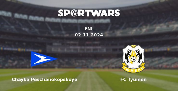 Chayka Peschanokopskoye — FC Tyumen watch online for free 02.11.2024