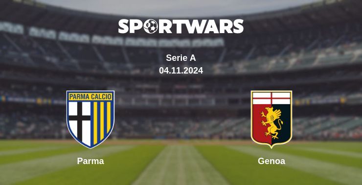 Parma — Genoa watch online for free 04.11.2024