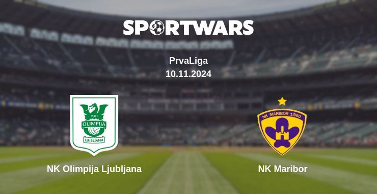 NK Olimpija Ljubljana — NK Maribor watch online for free 10.11.2024