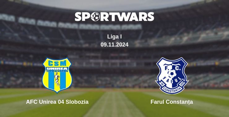 AFC Unirea 04 Slobozia — Farul Constanța watch online for free 09.11.2024