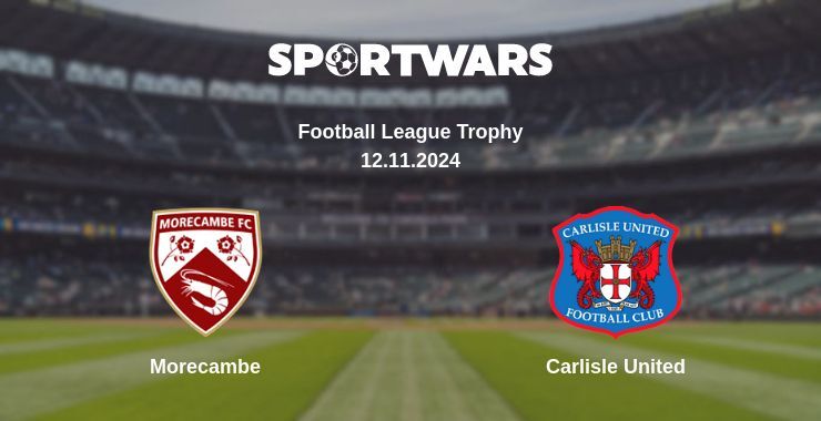 Morecambe — Carlisle United watch online for free 12.11.2024