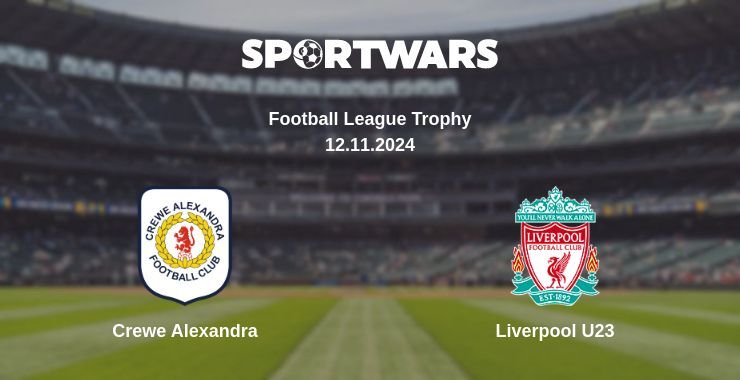 Crewe Alexandra — Liverpool U23 watch online for free 12.11.2024