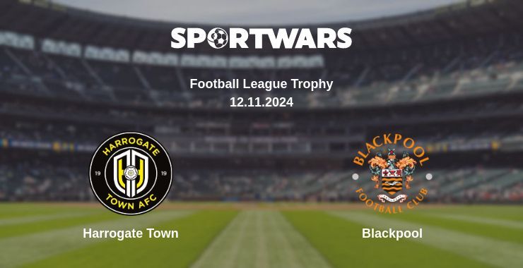 Harrogate Town — Blackpool watch online for free 12.11.2024