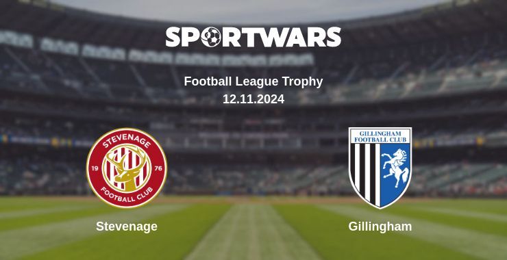 Stevenage — Gillingham watch online for free 12.11.2024