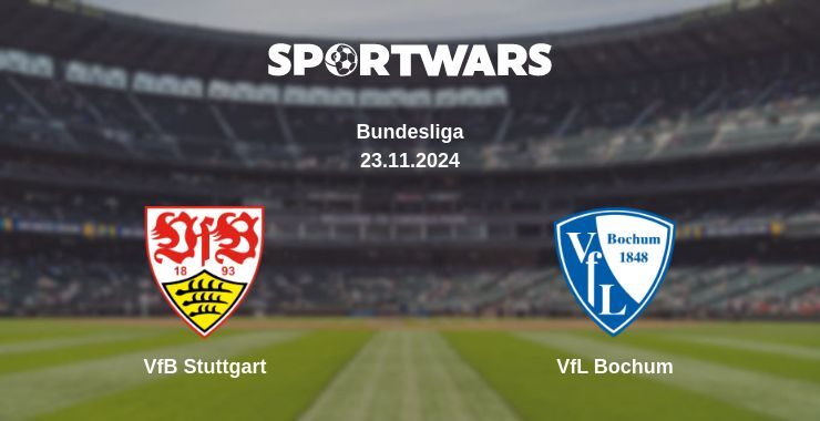 VfB Stuttgart — VfL Bochum watch online for free 23.11.2024