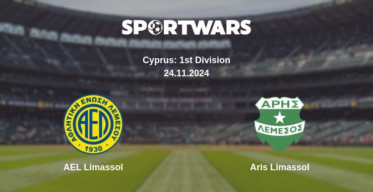 AEL Limassol — Aris Limassol watch online for free 24.11.2024