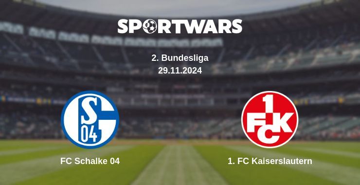 FC Schalke 04 — 1. FC Kaiserslautern watch online for free 29.11.2024