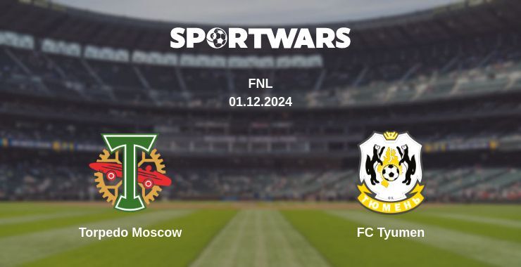 Result of the Torpedo Moscow — FC Tyumen match, 01.12.2024