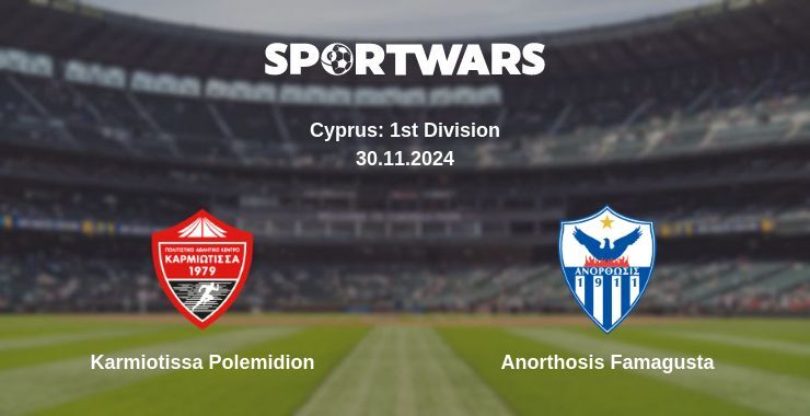 Karmiotissa Polemidion — Anorthosis Famagusta watch online for free 30.11.2024