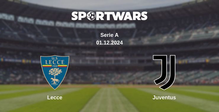 Lecce — Juventus watch online for free 01.12.2024