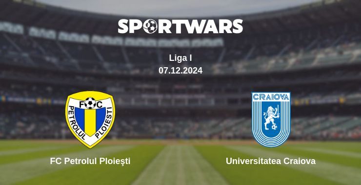 Result of the FC Petrolul Ploieşti — Universitatea Craiova match, 07.12.2024