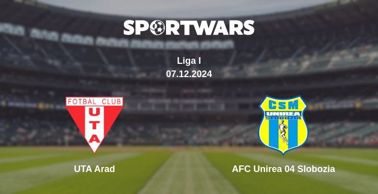 UTA Arad — AFC Unirea 04 Slobozia watch online for free 07.12.2024