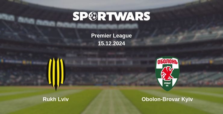 Result of the Rukh Lviv — Obolon-Brovar Kyiv match, 15.12.2024