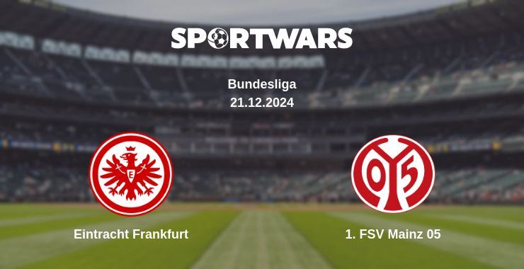 Eintracht Frankfurt — 1. FSV Mainz 05 watch online for free 21.12.2024