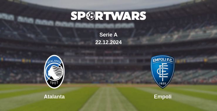 Atalanta — Empoli watch online for free 22.12.2024