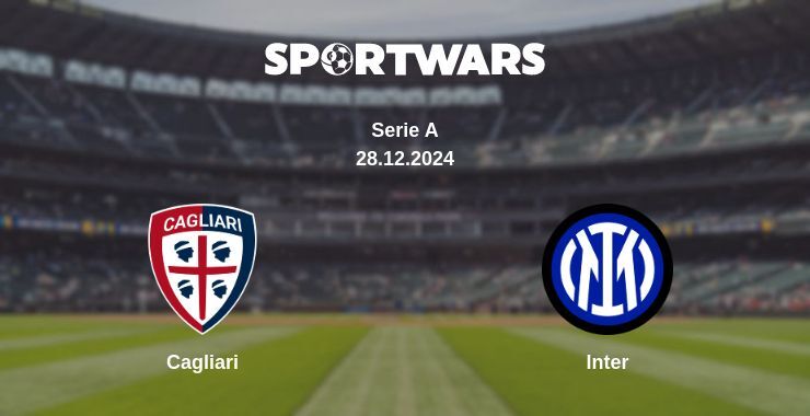 Cagliari — Inter watch online broadcast, 28.12.2024