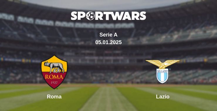 Roma — Lazio watch online for free 05.01.2025