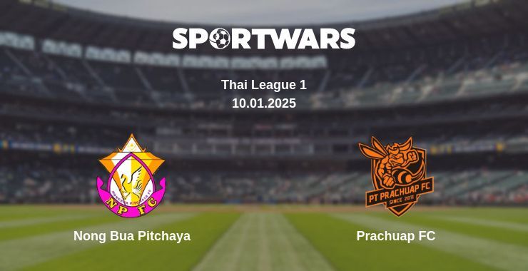 Nong Bua Pitchaya — Prachuap FC watch online broadcast, 10.01.2025