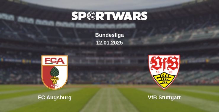 FC Augsburg — VfB Stuttgart watch online broadcast, 12.01.2025