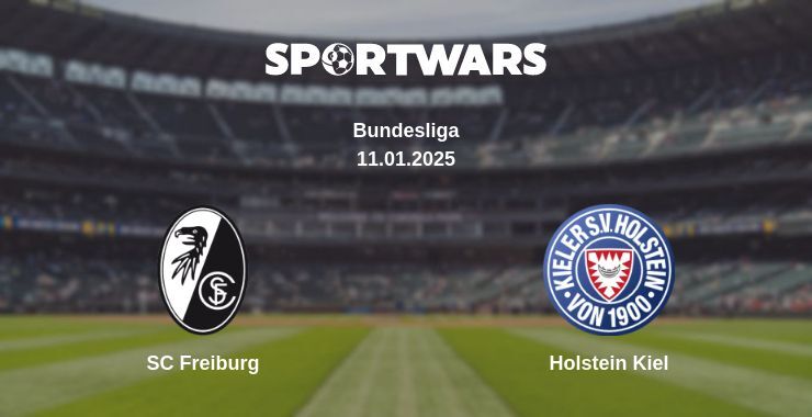 SC Freiburg — Holstein Kiel watch online broadcast, 11.01.2025