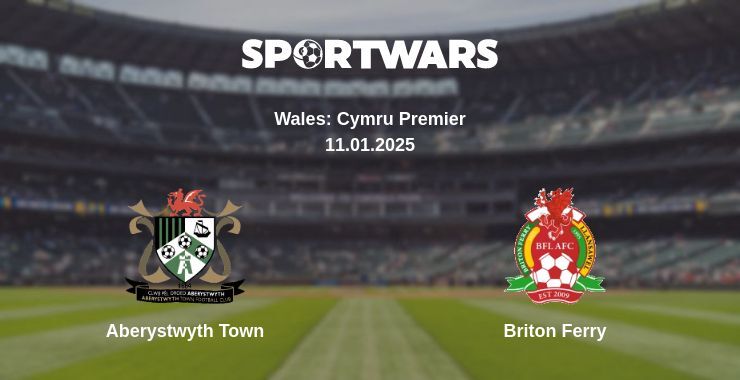 Aberystwyth Town — Briton Ferry watch online broadcast, 11.01.2025