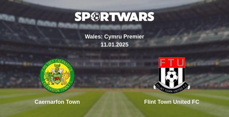 Caernarfon Town — Flint Town United FC watch online broadcast, 11.01.2025