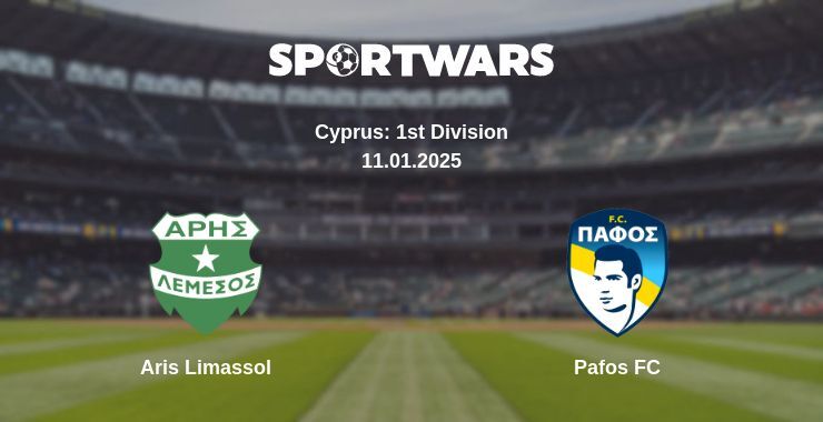 Aris Limassol — Pafos FC watch online broadcast, 11.01.2025