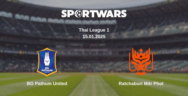 BG Pathum United — Ratchaburi Mitr Phol watch online broadcast, 15.01.2025