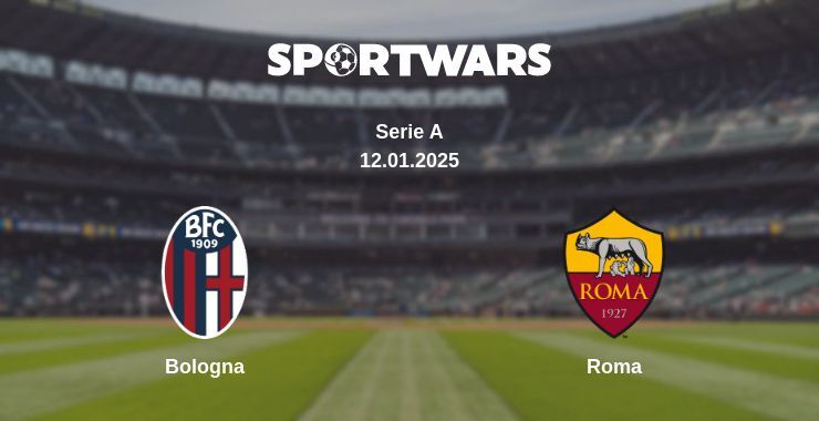 Bologna — Roma watch online broadcast, 12.01.2025