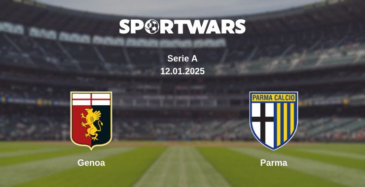 Genoa — Parma watch online broadcast, 12.01.2025