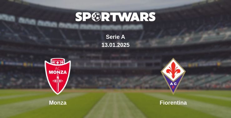 Monza — Fiorentina watch online broadcast, 13.01.2025