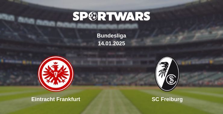 Eintracht Frankfurt — SC Freiburg watch online for free 14.01.2025