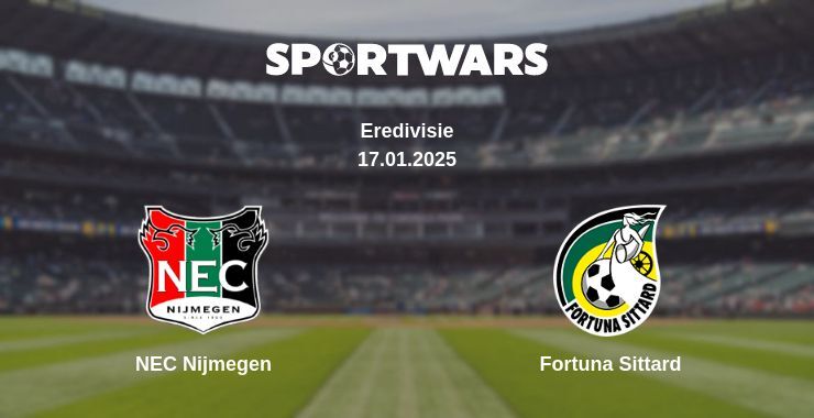 NEC Nijmegen — Fortuna Sittard watch online for free 17.01.2025