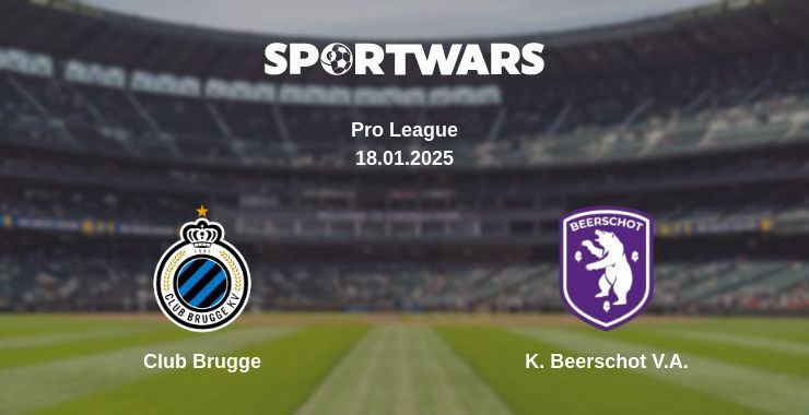 Club Brugge — K. Beerschot V.A. watch online broadcast, 18.01.2025