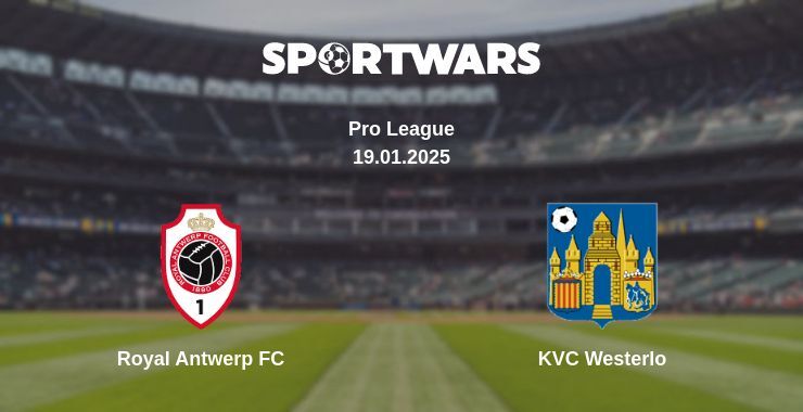 Royal Antwerp FC — KVC Westerlo watch online broadcast, 19.01.2025