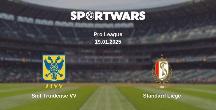 Sint-Truidense VV — Standard Liège watch online broadcast, 19.01.2025