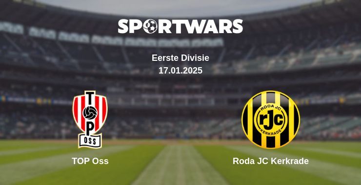 TOP Oss — Roda JC Kerkrade watch online broadcast, 17.01.2025