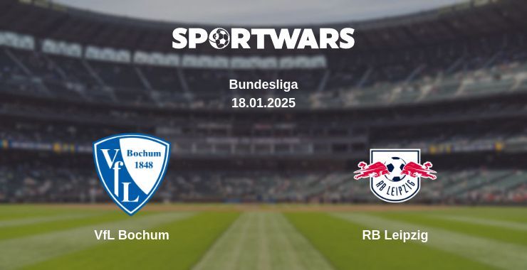 VfL Bochum — RB Leipzig watch online broadcast, 18.01.2025