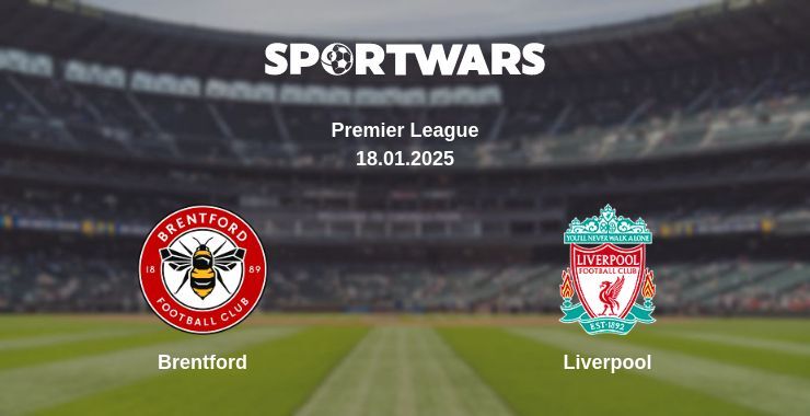 Brentford — Liverpool watch online for free 18.01.2025